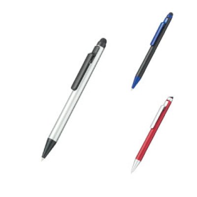 画像1: タッチペン付メタリックペン