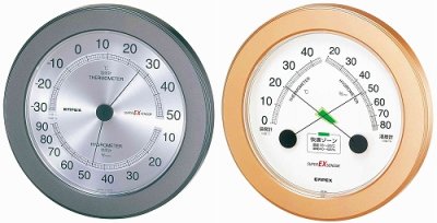 画像1: スーパーEX高品質温・湿度計