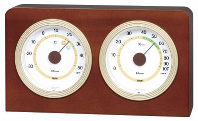 画像3: ウッディデュオ温度・湿度計
