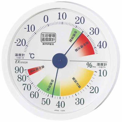 画像1: 生活管理温・湿度計