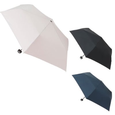 画像1: カラーUVハンガー折りたたみ傘