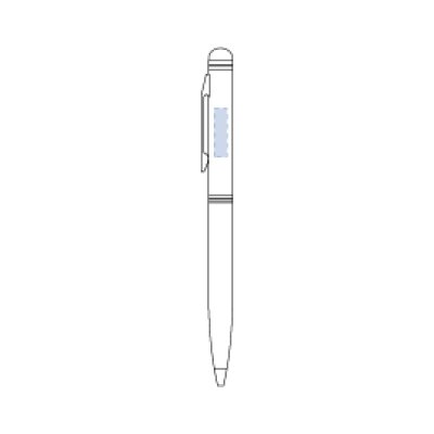 画像3: タッチペン付メタルスクリューペン