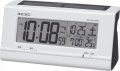 セイコー ハイブリッド ソーラー 電波目覚まし時計 SQ766W | １個〜名入れができます