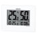 画像1: セイコークロック　温度・湿度表示付き電波デジタル時計 (1)