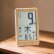 竹のミニ日めくり電波時計