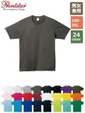 5.0オンス ベーシックTシャツ　【24色 　サイズ100〜3XＬ】