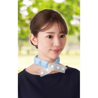 携帯便利な 折りたたみクールネックリング