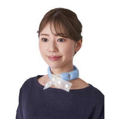 携帯便利な 折りたたみクールネックリング