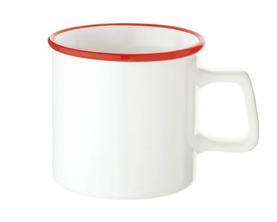 陶器マグストレート　ラウンドリップ