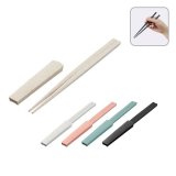 箸キャップ付き箸（バンブーファイバー入タイプ）