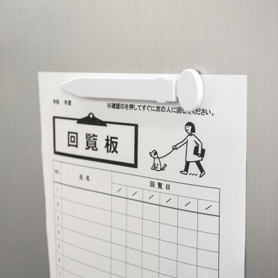 マグネット式フラットペン