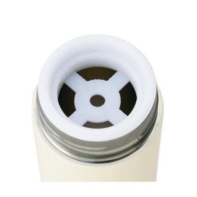 ストッパー付き真空ステンレスボトル２３０ｍｌ（オフホワイト）