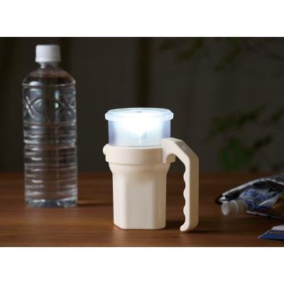 備えて安心　単１形から単４形まで使えるハンディライト