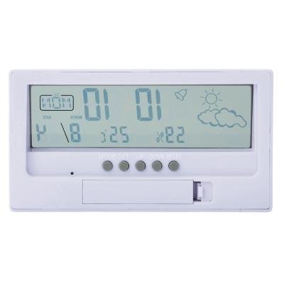 クリアスクリーン多機能デジタル時計