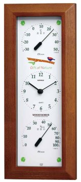画像: ワンダーワーカー温・湿度計・時計