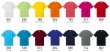 画像2: 5600-01 5.5オンス ドライ コットンタッチ Tシャツ 【14色・6サイズからお選びください】