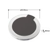 クリアワイヤレス充電器 ラウンド　5W