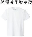 画像2: 4.4オンス ドライTシャツ 　白　【サイズ100〜7Ｌ】昇華転写プリント