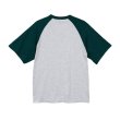 画像2: 5.6オンス ラグランスリーブ Tシャツ 【7色・4サイズからお選びください】