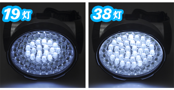 画像: 64灯LEDヘッドライト