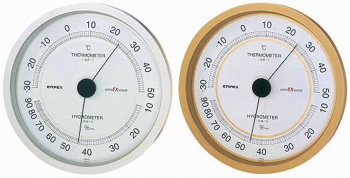 画像1: スーパーEX高品質温・湿度計