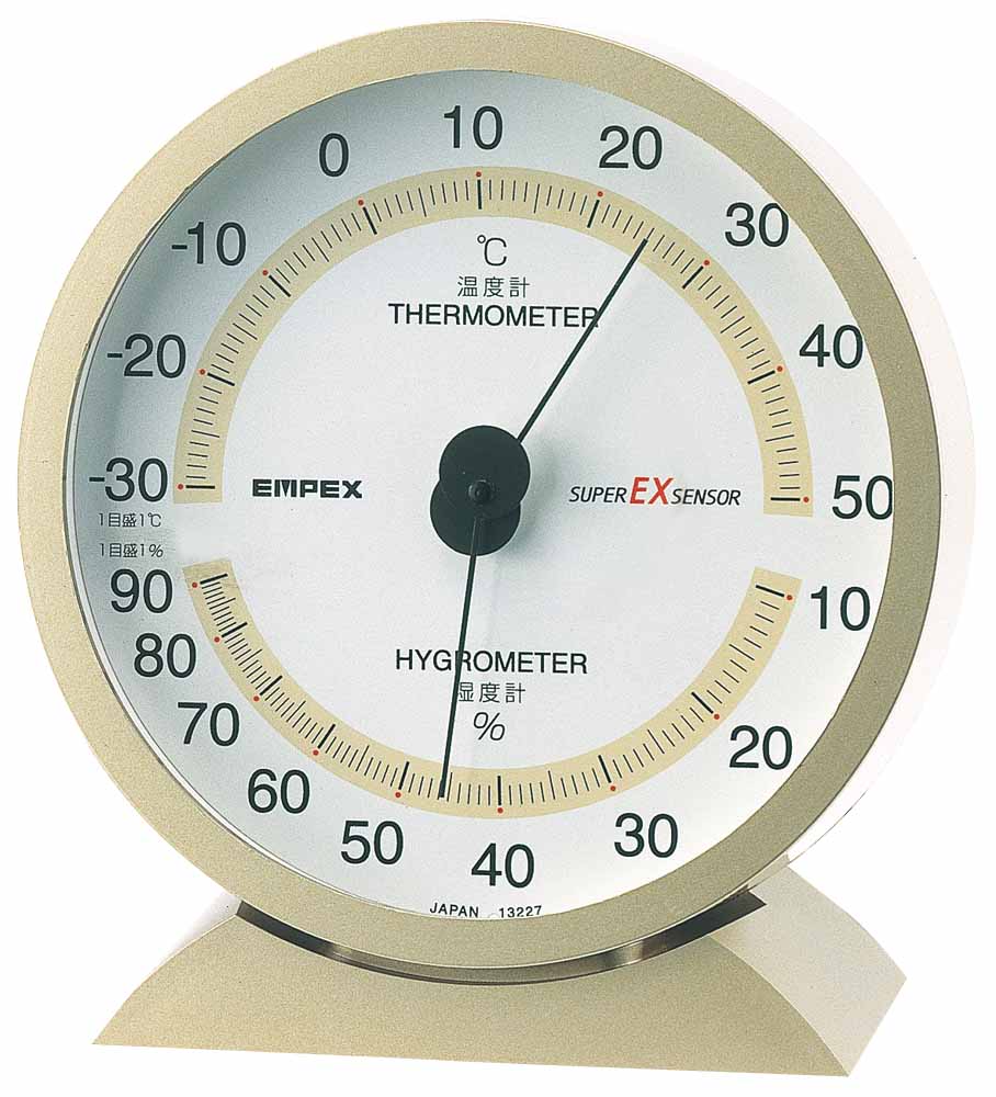EMPEX(エンペックス) アトモス気象計 温度表示 湿度表示 気圧表示