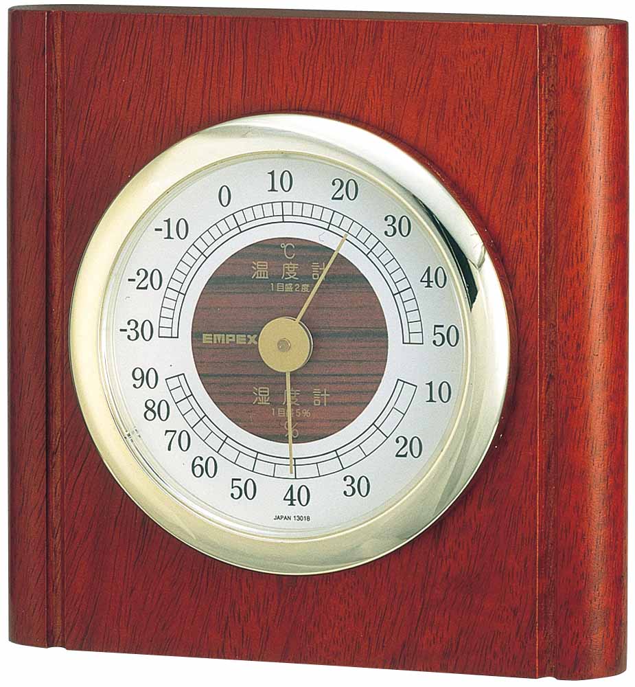 画像1: ルームガイド温度・湿度計