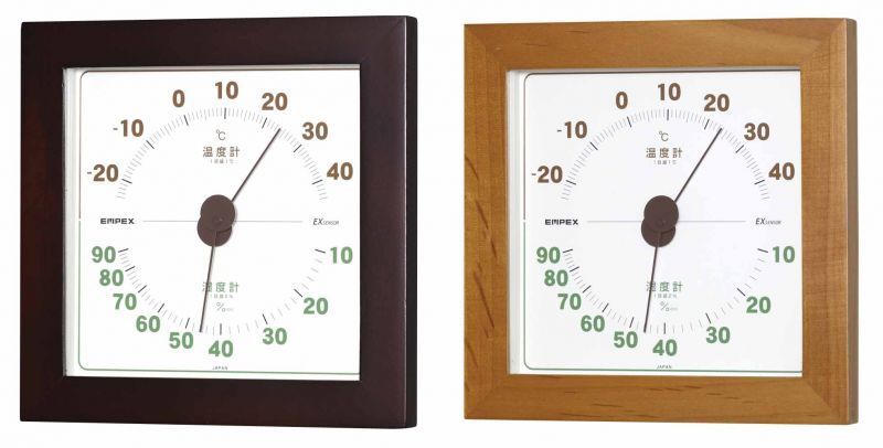 画像1: ウエストン温・湿度計