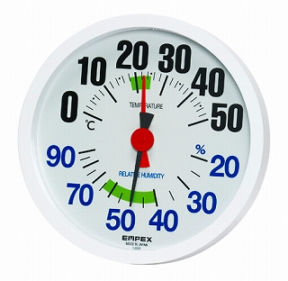 画像1: ルシード温湿度計