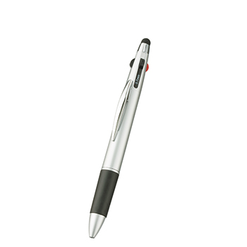 画像3: タッチペン付3色+1色スリムペン
