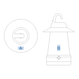 画像5: LED2WAYカジュアルランタン