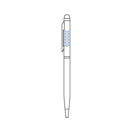 画像4: タッチペン付メタルスリムペン