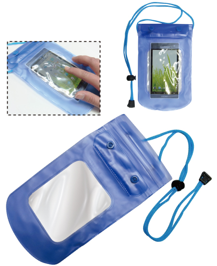 画像1: 防水携帯ケース