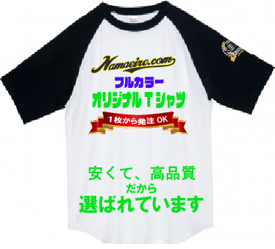 画像1: 5.6オンス ヘビーウェイトラグランTシャツ 　【8色 　サイズXS〜3XＬ】