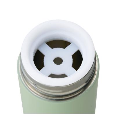 ストッパー付き真空ステンレスボトル２３０ｍｌ（グリーン）