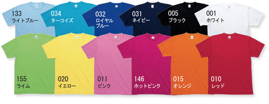 画像: ハニカムメッシュTシャツ　【12 色 　サイズJM〜3Ｌ】